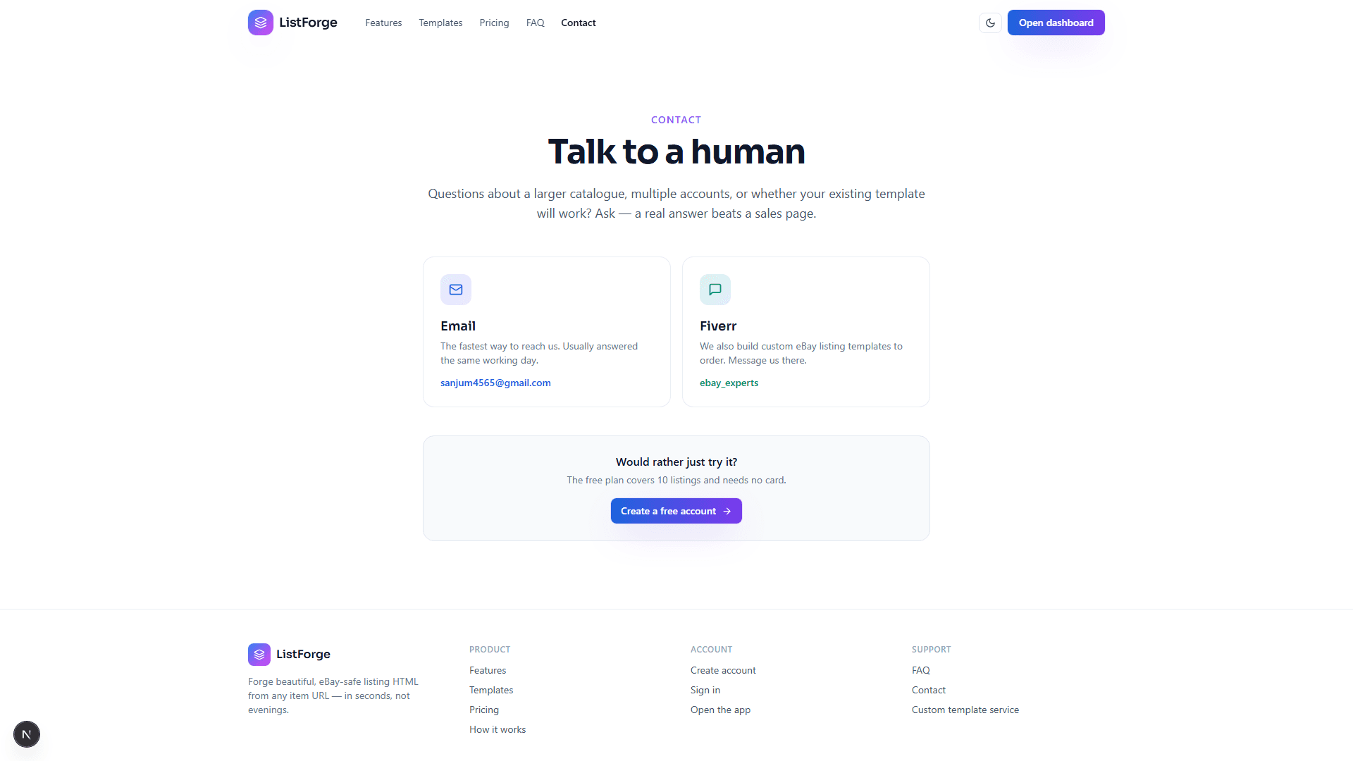 ListForge eBay Template Editor/Generator by CodeDarbar — screenshot 18