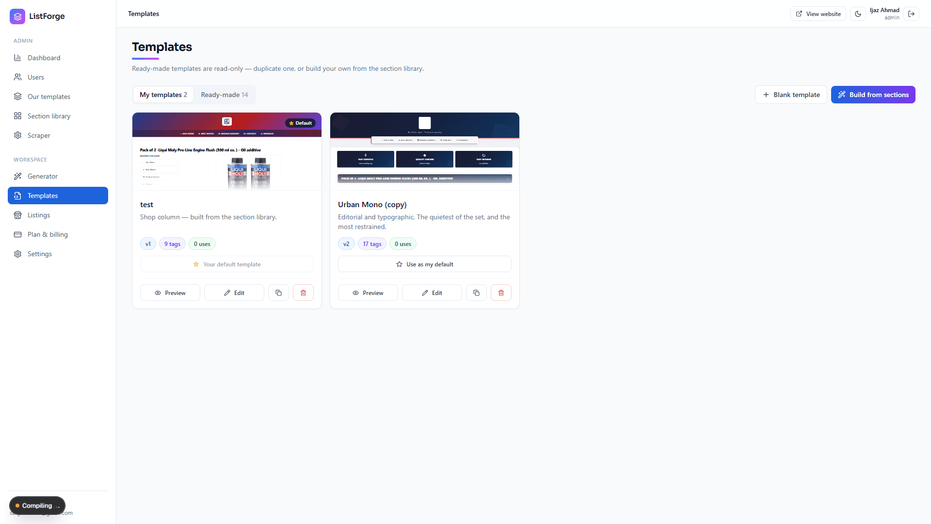 ListForge eBay Template Editor/Generator by CodeDarbar — screenshot 9