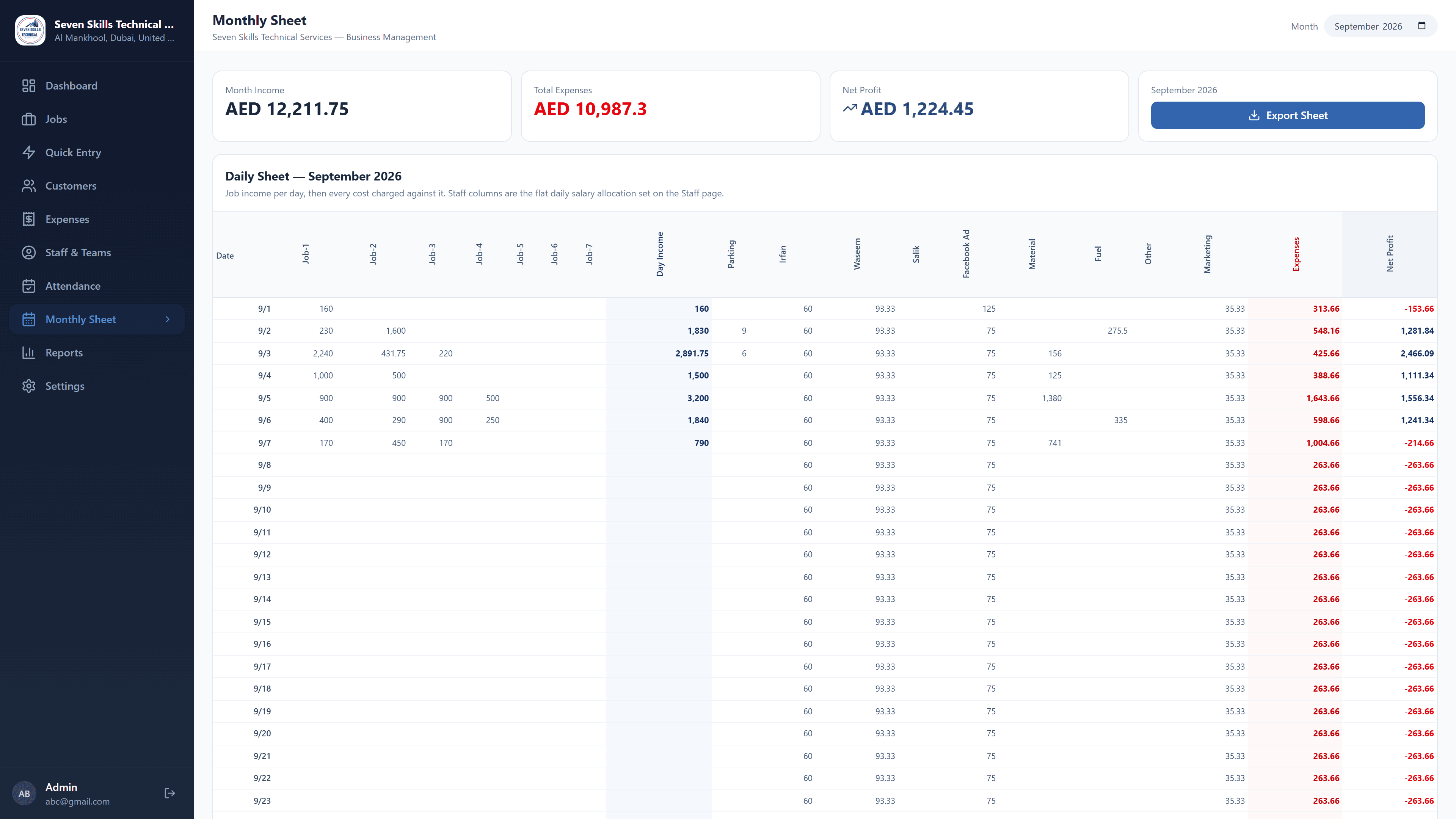 Field Service Business Manager by CodeDarbar — screenshot 8